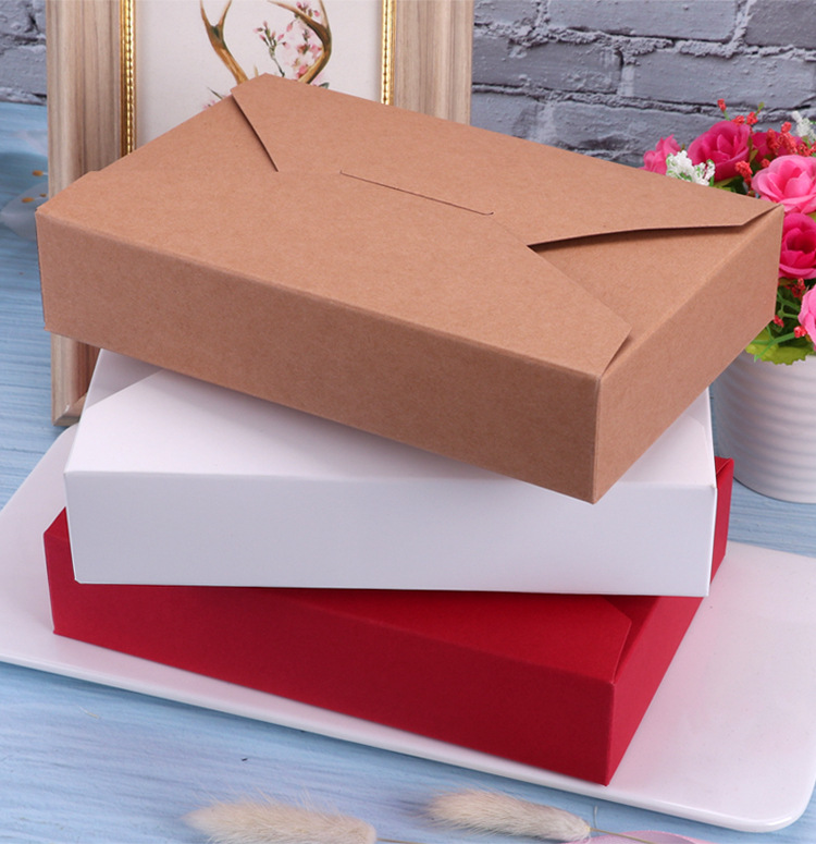10pcs Envelope style Kraft Paper Box For Gift Cake Box And Packaging Red/White/Brown Cardbord Candy
10pcs Envelope style Kraft Paper Box For Gift Cake Box And Packaging Red/White/Brown Cardbord Candy