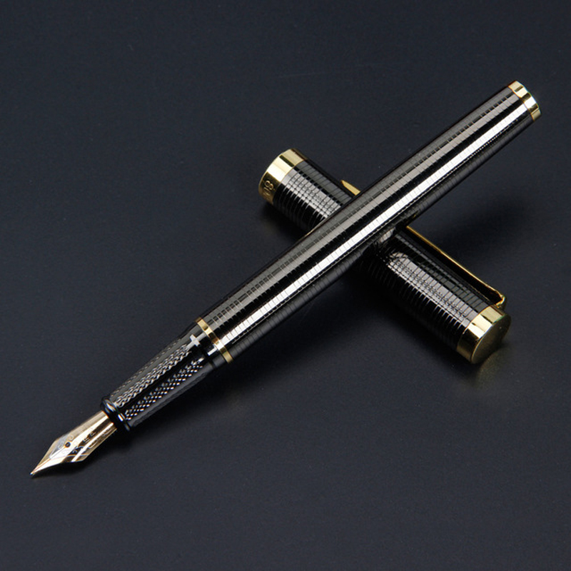 High quality metal classical fountain pen lattice grain high-grade business pen metal signature ink pens office accessories, Red
High quality metal classical fountain pen lattice grain high-grade business pen metal signature ink pens office accessories, Red