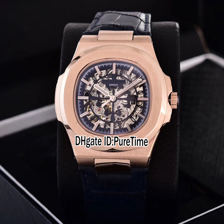 New Classic 5711 Rose Gold Blue Skeleton Big Logo Asia 2813 Automatic Mens Watch Blue Leather Strap Watches 12 Colos Puretime PB307e5, Pp-b307-a3 (7)
New Classic 5711 Rose Gold Blue Skeleton Big Logo Asia 2813 Automatic Mens Watch Blue Leather Strap Watches 12 Colos Puretime PB307e5, Pp-b307-a3 (7)