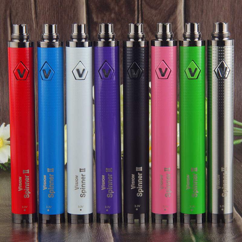 MOQ 5Pcs Vision spinner 2 II 1600mah twist Vision2 Battery E Cigs Electronic Cigarettes eGo atomizer Clearomizer Colorful Retail Package DHL
MOQ 5Pcs Vision spinner 2 II 1600mah twist Vision2 Battery E Cigs Electronic Cigarettes eGo atomizer Clearomizer Colorful Retail Package DHL