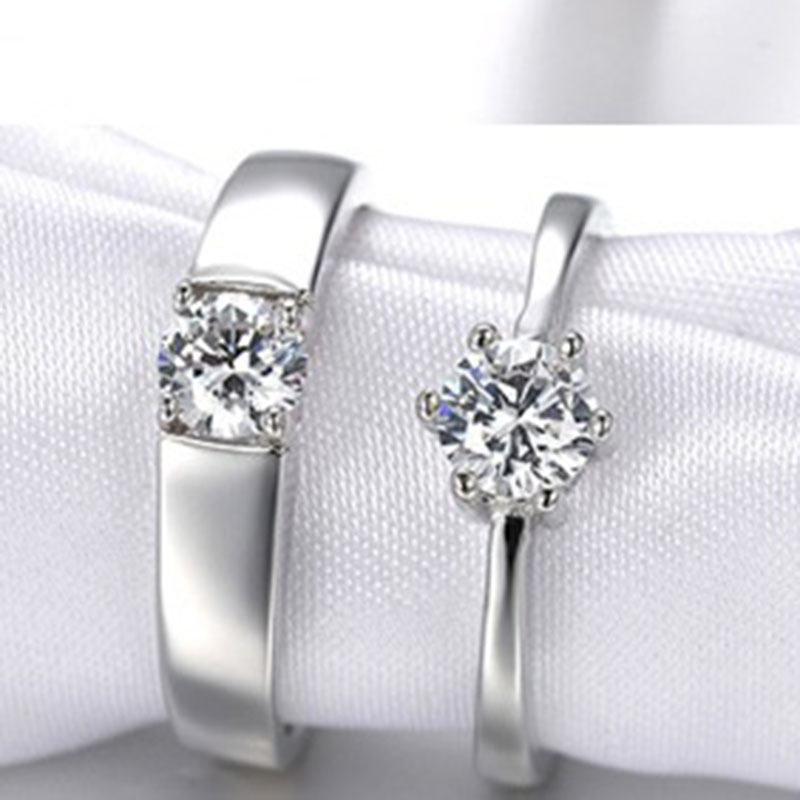 Open Adjustable couple ring Cubic Zirconia diamond Ring Crystal Engagement Wedding Ring for women mens fashion Jewelry Will and Sandy gift, Golden;silver
Open Adjustable couple ring Cubic Zirconia diamond Ring Crystal Engagement Wedding Ring for women mens fashion Jewelry Will and Sandy gift, Golden;silver