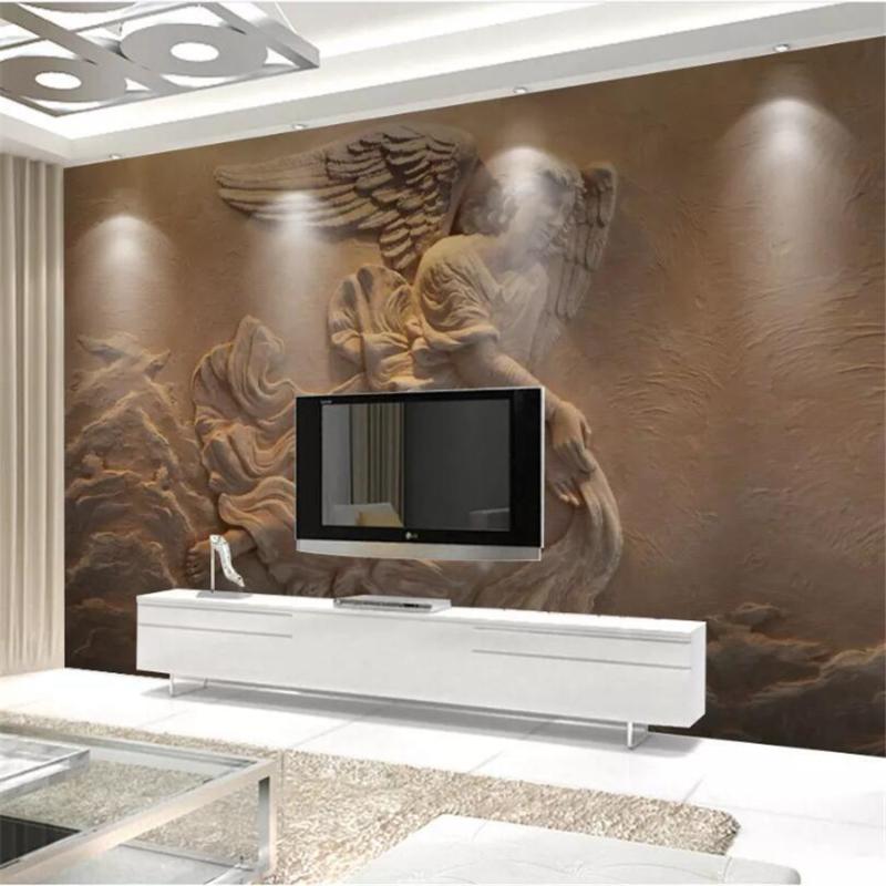 Custom wallpaper 3d photo murals European relief figure mythical angel bedroom TV background wall paper painting papel de parede, As pic
Custom wallpaper 3d photo murals European relief figure mythical angel bedroom TV background wall paper painting papel de parede, As pic