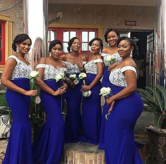 South African Lace Top Royal Blue Mermaid Bridesmaid Dresses 2019 Plus Size Evening Prom Dress Wedding Guest Gowns
South African Lace Top Royal Blue Mermaid Bridesmaid Dresses 2019 Plus Size Evening Prom Dress Wedding Guest Gowns