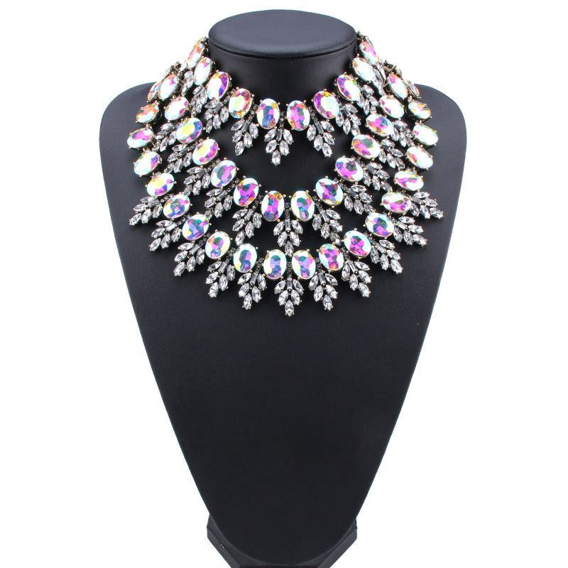 Wholesale-designer luxury exaggerated very glittering beautiful rhinestone crystal multi layers collar choker statement necklace for woman
Wholesale-designer luxury exaggerated very glittering beautiful rhinestone crystal multi layers collar choker statement necklace for woman