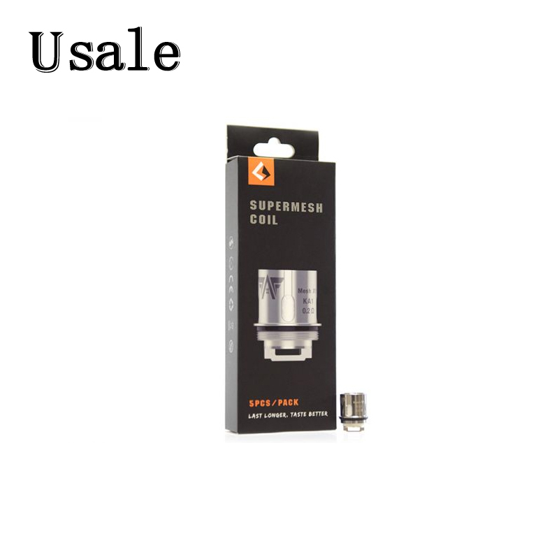 Geekvape Super Mesh X1 X2 Coil Aero IM1 IM4 Coils For Cerberus Atomizer Aegis Legend Kit 100% Original
Geekvape Super Mesh X1 X2 Coil Aero IM1 IM4 Coils For Cerberus Atomizer Aegis Legend Kit 100% Original