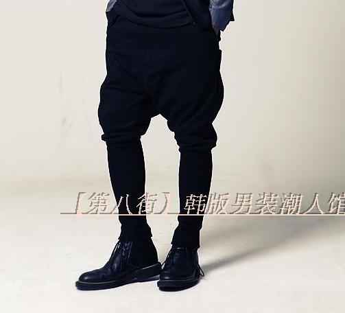 27-46 2019 New men clothing GD Hair Stylist Street Drop-crotch harem pants Thread collocation Breeches pants plus size costumes, Black
27-46 2019 New men clothing GD Hair Stylist Street Drop-crotch harem pants Thread collocation Breeches pants plus size costumes, Black