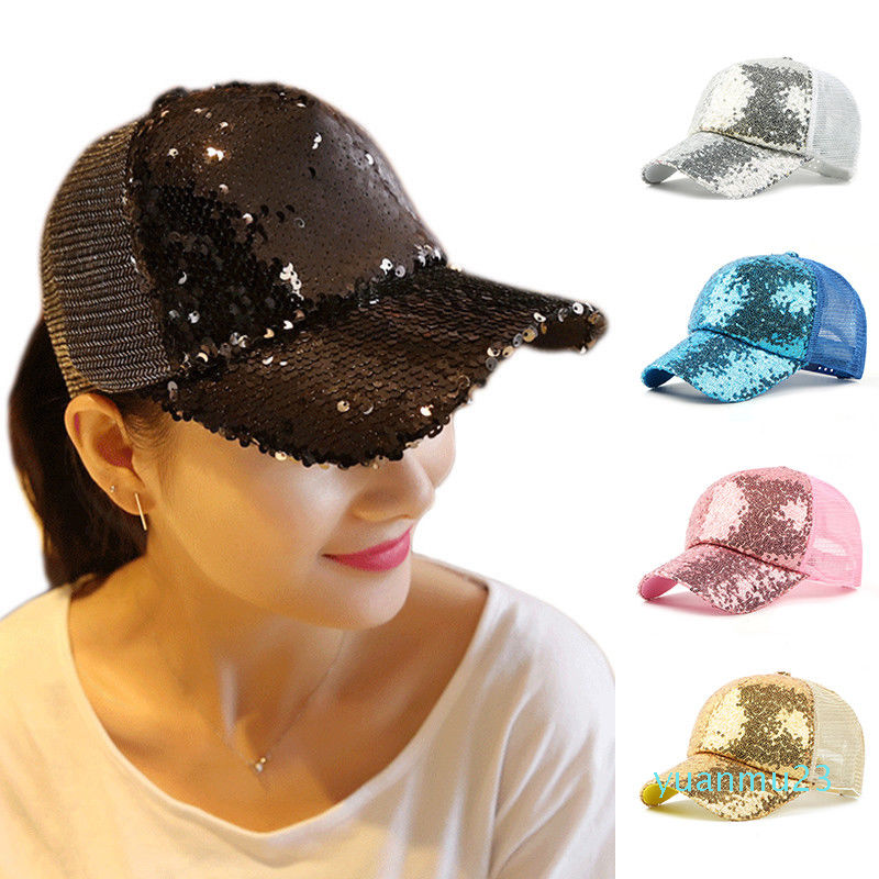 Wholesale-Women Ponytail Baseball Cap Sequins Shiny Messy Bun Snapback Hat Sun Cap Adults Children Baseball Cap Glitter Sparkling Shiny Hats, Black
Wholesale-Women Ponytail Baseball Cap Sequins Shiny Messy Bun Snapback Hat Sun Cap Adults Children Baseball Cap Glitter Sparkling Shiny Hats, Black