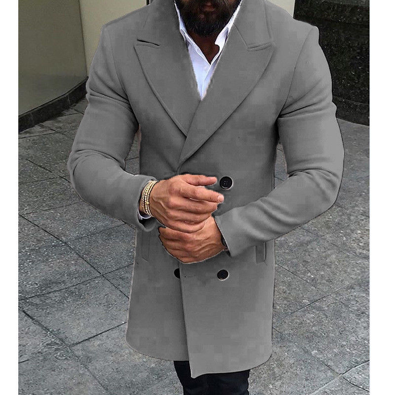 New Fashion Men Winter Warm Blends Coat Lapel Outwear Overcoat Long Jacket Peacoat Mens Long Coats, Black
New Fashion Men Winter Warm Blends Coat Lapel Outwear Overcoat Long Jacket Peacoat Mens Long Coats, Black