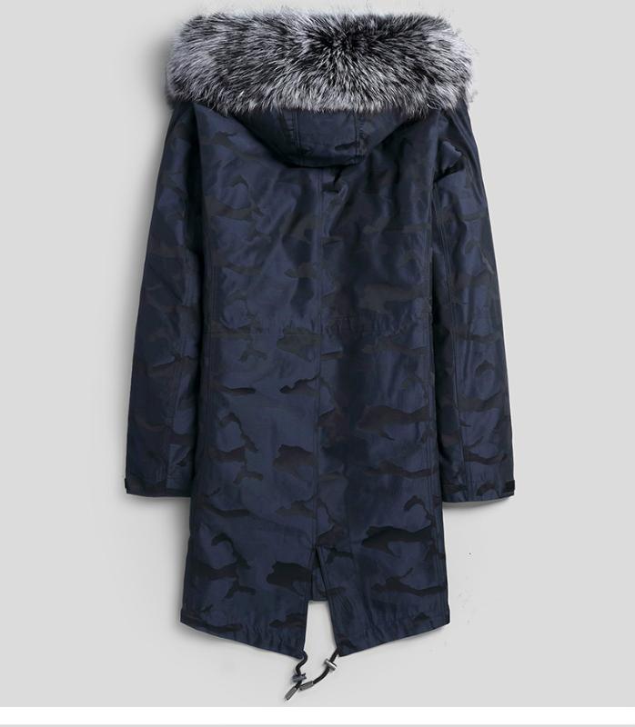 Winter Coat Natural Mink Jacket Men Real Fur Collar Warm Parkas Plus Size Jackets JLK29JYP27 MY2002, Blue
Winter Coat Natural Mink Jacket Men Real Fur Collar Warm Parkas Plus Size Jackets JLK29JYP27 MY2002, Blue