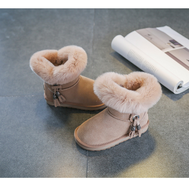 Kids Fashion Snow Boots Girls New Solid Color Cotton Shoes Youth Fringed Warm Flat Shoes Warm Keeping Boots 2019 New Trend, Pink
Kids Fashion Snow Boots Girls New Solid Color Cotton Shoes Youth Fringed Warm Flat Shoes Warm Keeping Boots 2019 New Trend, Pink