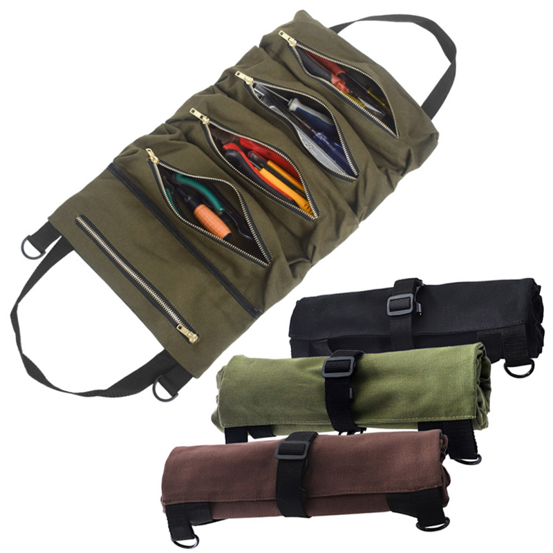 Roll Tool Roll Multi-Purpose Tool Up Organizer Car Back Seat Tools Zipper Hanging Bag Canvas Storage Holder
Roll Tool Roll Multi-Purpose Tool Up Organizer Car Back Seat Tools Zipper Hanging Bag Canvas Storage Holder