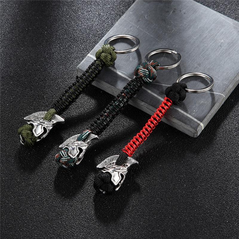 MKENDN Outdoor Umbrella Rope Spartan Warrior Car Keychain Climb Keychain Vikings Survival Paracord Backpack Buckle
MKENDN Outdoor Umbrella Rope Spartan Warrior Car Keychain Climb Keychain Vikings Survival Paracord Backpack Buckle