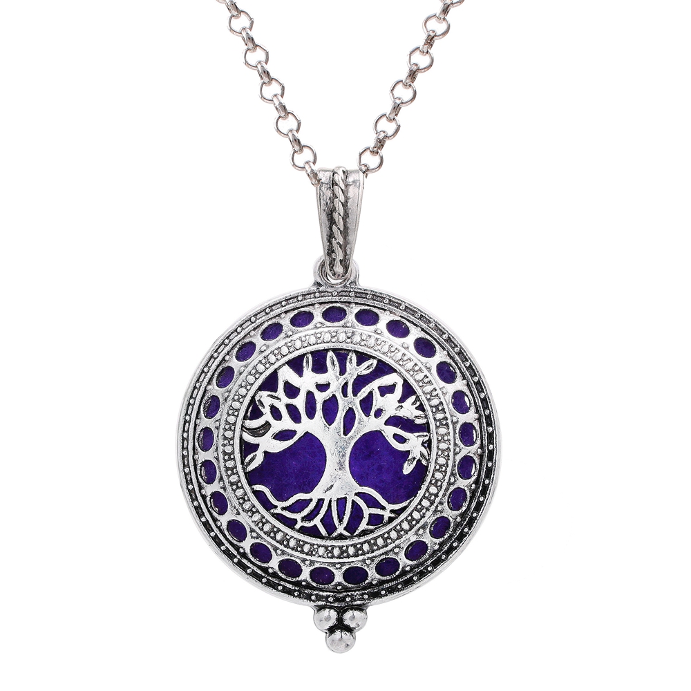 Antique Silver Magnetic Open Tree of Life Locket Aromatherapy Perfume Pendant Essential Oil Diffuser Necklace for Jewelry Wholesale
Antique Silver Magnetic Open Tree of Life Locket Aromatherapy Perfume Pendant Essential Oil Diffuser Necklace for Jewelry Wholesale