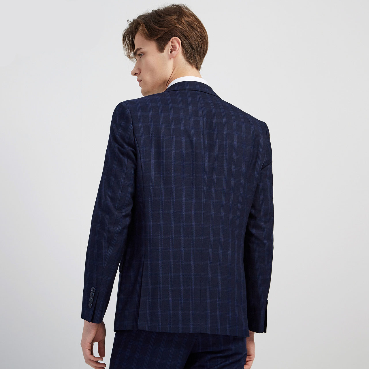 Groom Tuxedos Two Pieces(jacket+Pants) Men Wedding Suits Groomsmen Wear Custom Made High Quality Formal Blazer