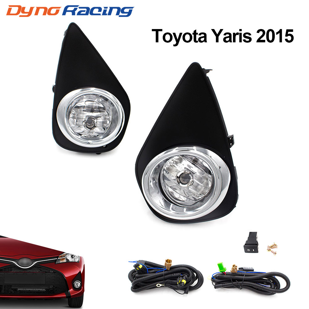 Fog light for 2015-2016 Toyota Yaris Hatchback 2/4Dr Clear Fog Lights Driving Lamps+Switch Driving Lamps TT101064-CL
Fog light for 2015-2016 Toyota Yaris Hatchback 2/4Dr Clear Fog Lights Driving Lamps+Switch Driving Lamps TT101064-CL