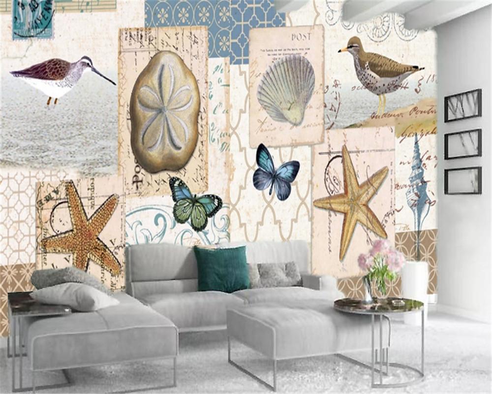 Classic 3d Wallpaper Living Room Bedroom TV Background Wall Wallpaper of European and American style starfish flowers and birds, As pic
Classic 3d Wallpaper Living Room Bedroom TV Background Wall Wallpaper of European and American style starfish flowers and birds, As pic