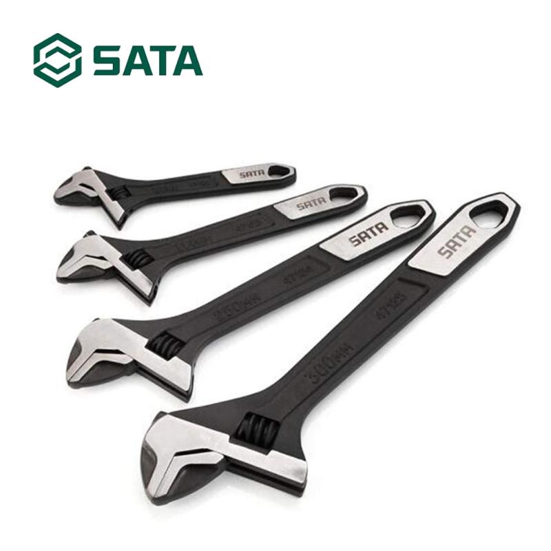 1pc SATA Tool Large opening adjustable Wrench with long handle, Heavy Duty spanner 47122-47125
1pc SATA Tool Large opening adjustable Wrench with long handle, Heavy Duty spanner 47122-47125