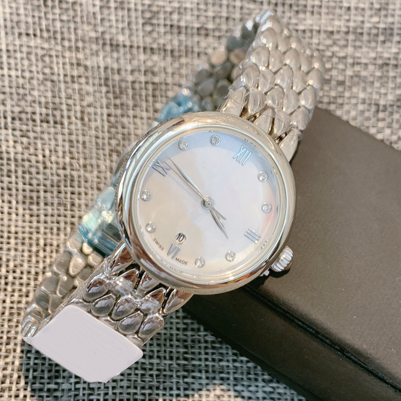 High Quality Hot Business Women elegant Watch Silver Deville stainless Steel Quartz watch fashion small wristwatch lady casual Dress Watches, Slivery;brown
High Quality Hot Business Women elegant Watch Silver Deville stainless Steel Quartz watch fashion small wristwatch lady casual Dress Watches, Slivery;brown