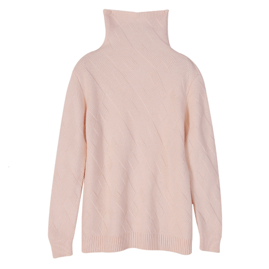 Cashmere sweater women winter thick pullover turtleneck short wool sweater female knit bottoming shirt