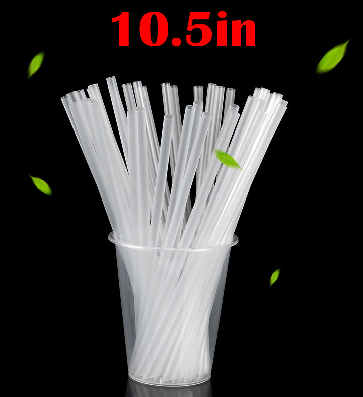 Solid food grade straight tube 10.5 inch EP straw monochrome reusable PP plastic straw for slender 26.5cm clear straw
Solid food grade straight tube 10.5 inch EP straw monochrome reusable PP plastic straw for slender 26.5cm clear straw