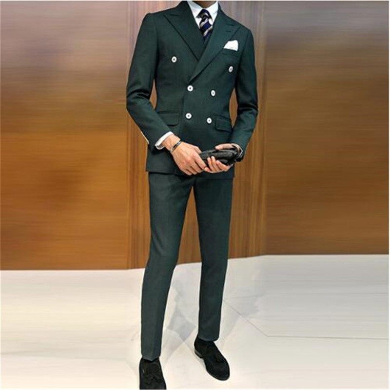 Double Breasted Green Lapel High quality Groom Tuxedos Bridegroom Suits Groomsman suit men 2019 (Jacket+Pant+tie), 18 style and color
Double Breasted Green Lapel High quality Groom Tuxedos Bridegroom Suits Groomsman suit men 2019 (Jacket+Pant+tie), 18 style and color
