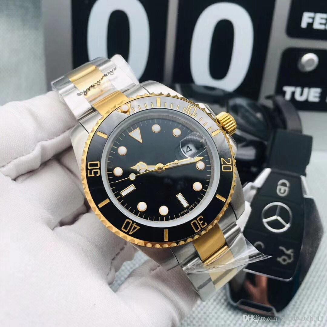 Gold 2813 Top luxury men's brand Ceramic Bezel Mens Mechanical Stainless Steel Automatic Movement Watch Sports Self-wind Watches Wristw, 12
Gold 2813 Top luxury men's brand Ceramic Bezel Mens Mechanical Stainless Steel Automatic Movement Watch Sports Self-wind Watches Wristw, 12