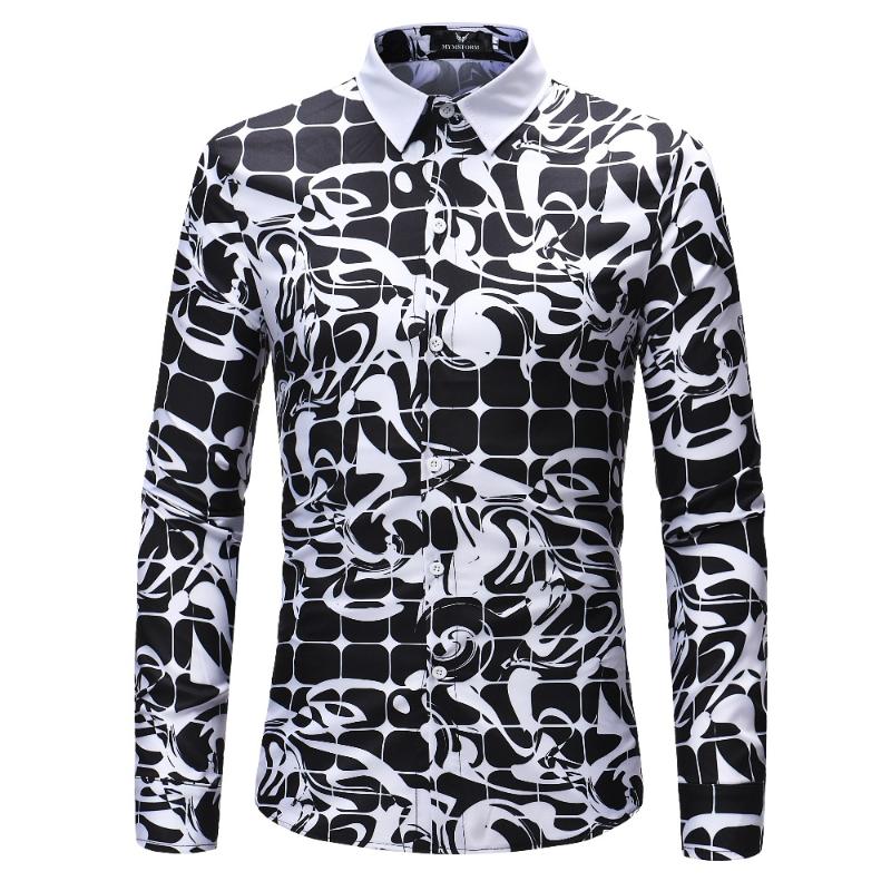 Mens Long Sleeve Shirts 2018 New Arrival Fashion 3D Plaid Turn-down Collar Mens Shirt Casual Slin Fit Top Clothes Plus Size, Cs39
Mens Long Sleeve Shirts 2018 New Arrival Fashion 3D Plaid Turn-down Collar Mens Shirt Casual Slin Fit Top Clothes Plus Size, Cs39