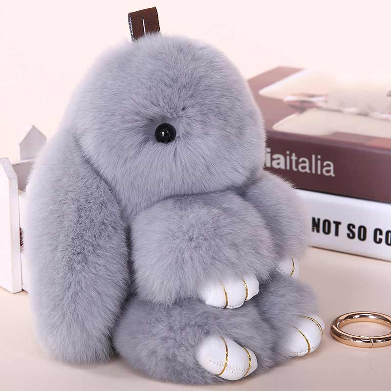 Cute Mini Genuine Rabbit Fur Pom Pom Bunny Key Chain Women Toy Doll Bag Car Key Ring Monster Trinket Rabbit Keychain Jewelry
Cute Mini Genuine Rabbit Fur Pom Pom Bunny Key Chain Women Toy Doll Bag Car Key Ring Monster Trinket Rabbit Keychain Jewelry