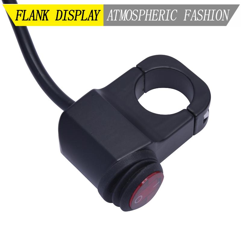 Aluminum Alloy 3-Wire 7/8inch Motorcycle Handlebar Headlight On/Off Switch with LED Light Waterproof Motorcycle Accessory New
Aluminum Alloy 3-Wire 7/8inch Motorcycle Handlebar Headlight On/Off Switch with LED Light Waterproof Motorcycle Accessory New