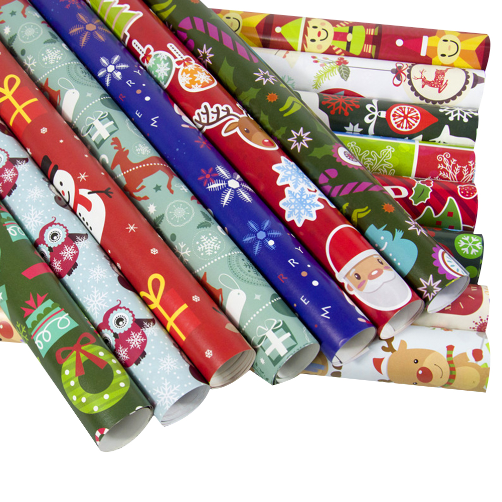 10Pcs Christmas Gift Wrap Paper Christmas Wrapping Paper Bundle With Cut Lines On Reverse Decorative Presents Craft Wr
10Pcs Christmas Gift Wrap Paper Christmas Wrapping Paper Bundle With Cut Lines On Reverse Decorative Presents Craft Wr