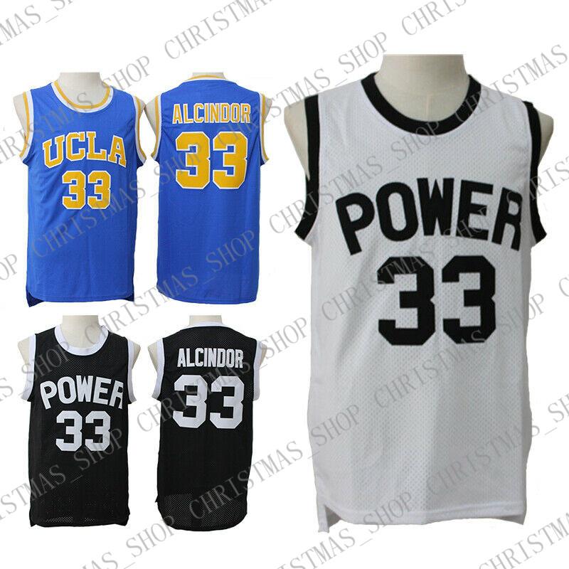 CUSTOM Kareem Abdul-Jabbar #33 Alcindor UCLA Power Basketball Jerseys Skyhook Jerseys Free Shipping, White
CUSTOM Kareem Abdul-Jabbar #33 Alcindor UCLA Power Basketball Jerseys Skyhook Jerseys Free Shipping, White