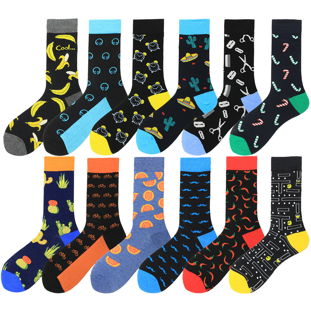 Harajuku Happy Socks Men Funny Pepper Cactus Combed Cotton Dress Casual Wedding Socks Colorful Novelty Skateboard Socks 2pcs=1pairs
Harajuku Happy Socks Men Funny Pepper Cactus Combed Cotton Dress Casual Wedding Socks Colorful Novelty Skateboard Socks 2pcs=1pairs