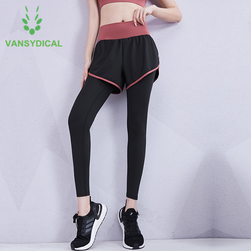 Vansydical Womens Yoga Pants High Waist 2 in 1 Gym Running Tights Squat-Proof Outdoor Fitness Workout Jogging Sports Leggings, Fbk20182
Vansydical Womens Yoga Pants High Waist 2 in 1 Gym Running Tights Squat-Proof Outdoor Fitness Workout Jogging Sports Leggings, Fbk20182
