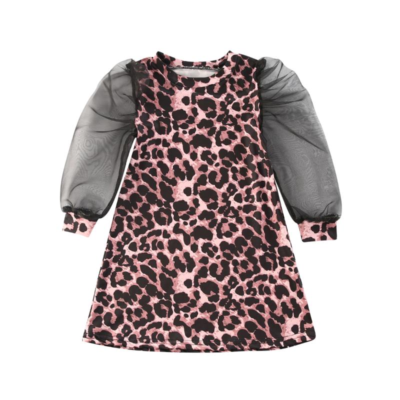 2020 Baby Summer Clothing Children Leopard Print Mesh Dress Perspective Puff Sleeve Round Neck Dress Fashion Girls Clothes, As pic
2020 Baby Summer Clothing Children Leopard Print Mesh Dress Perspective Puff Sleeve Round Neck Dress Fashion Girls Clothes, As pic