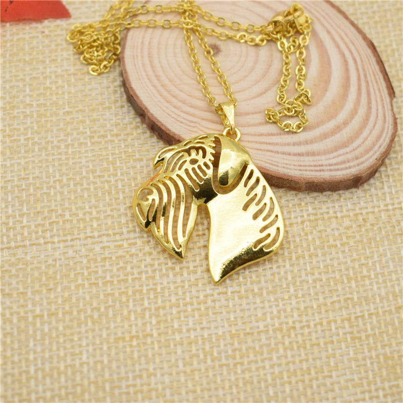 New fashion Accessory Cartoon Boho Chic Necklace Giant Schnauzer Dog Choker Pendant Women Necklace Jewelry Christmas Gift
New fashion Accessory Cartoon Boho Chic Necklace Giant Schnauzer Dog Choker Pendant Women Necklace Jewelry Christmas Gift