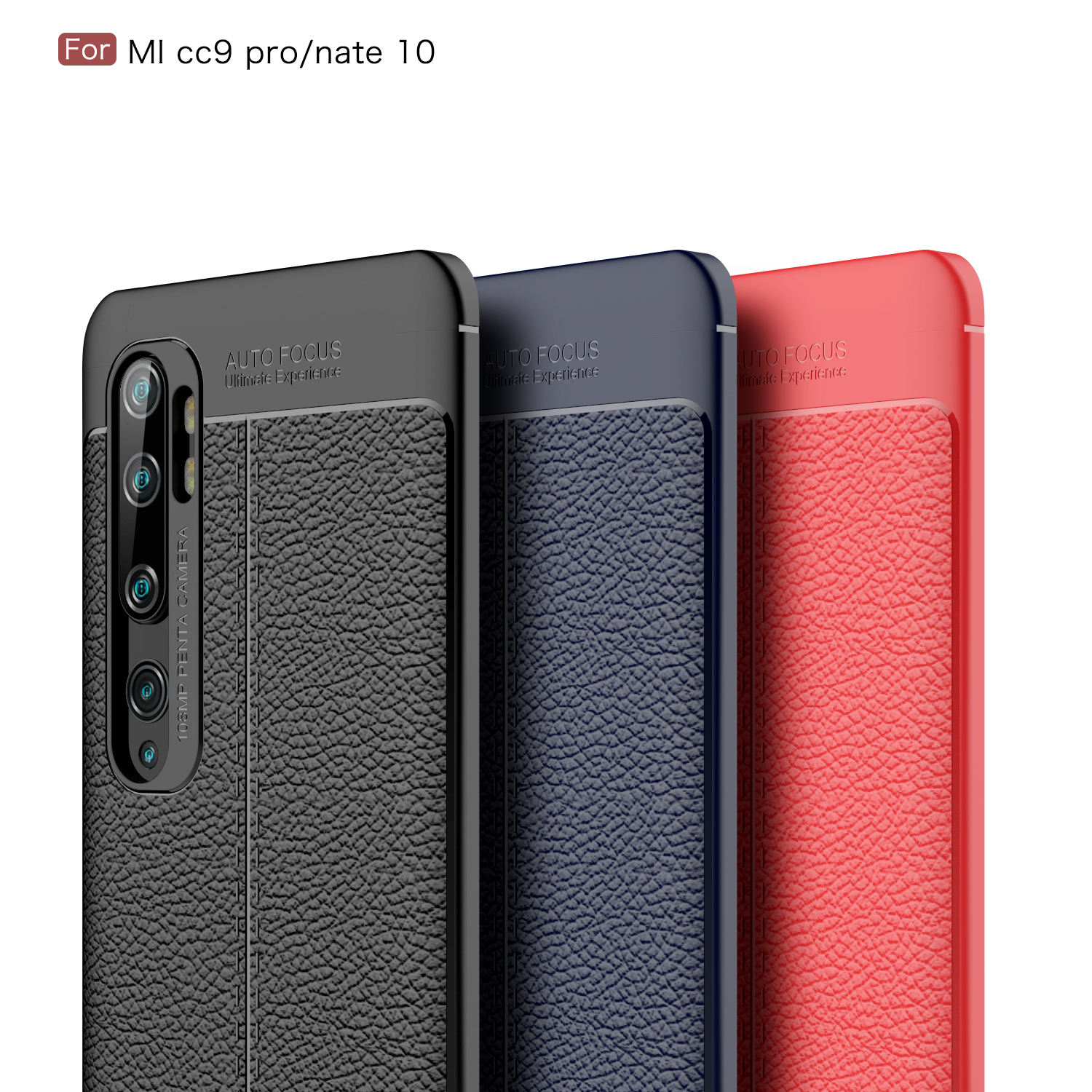 

Anti-Fall Phone Cases For Xiaomi Mi 11Pro 11 Lite 10 Pro 10T Lichee TPU Protective Shell On Redmi Note 10s 10Pro 9T 9s 9Pro 8T 8Pro, Red