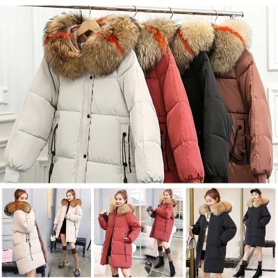 winter coat thickened parka women 2020 New Students Loose Long Padded Jackets Warm Hooded Overcoat chaqueta feminino, Beige
winter coat thickened parka women 2020 New Students Loose Long Padded Jackets Warm Hooded Overcoat chaqueta feminino, Beige