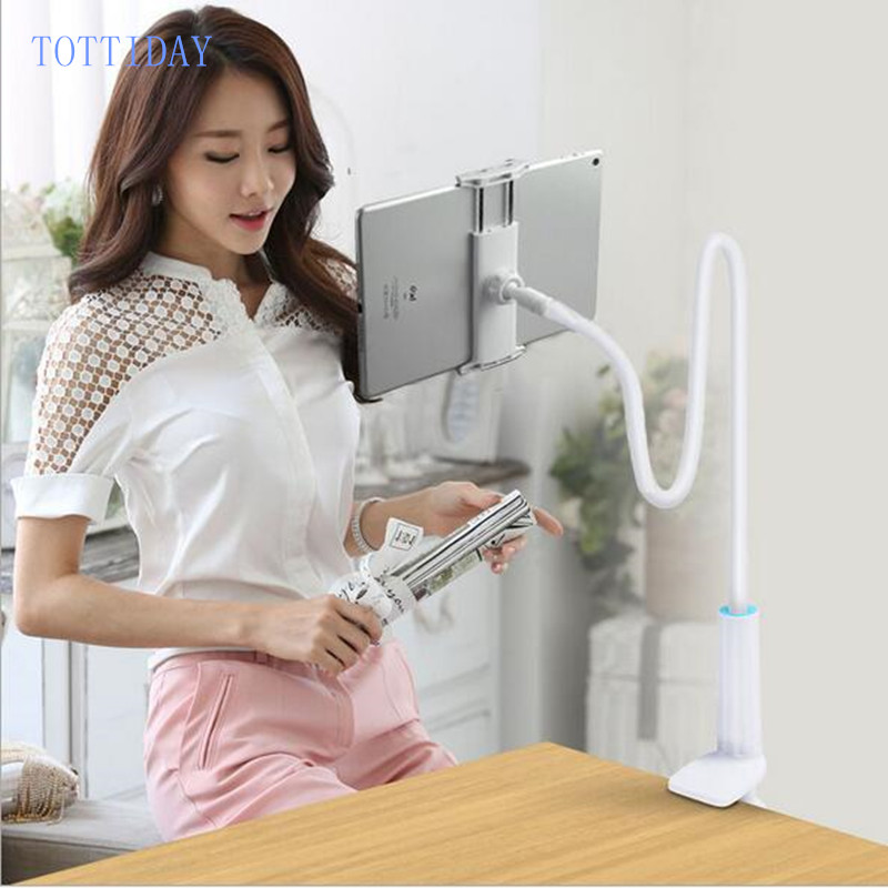 Flexible Desktop Phone Tablet Stand Holder For iPad Mini Samsung For Lazy Bed Tablet PC Stands Mount for iphone Xs Max Big Phone18