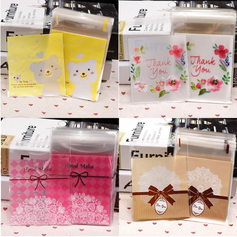 50Pcs/Pack 10*14mm Plastic Transparent Colorful Print Candy Cookie Gift Bag With DIY Self Adhesive Pouch Wedding Birthday Party
50Pcs/Pack 10*14mm Plastic Transparent Colorful Print Candy Cookie Gift Bag With DIY Self Adhesive Pouch Wedding Birthday Party
