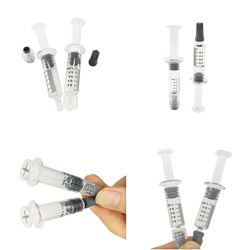 Glass Syringe 1 ML Luer Lock Syringe Luer Slip Cap Thick Oil Storage borosilicate sterile 0.5 ml 2.25 ml Empty cartridges vaporizer
Glass Syringe 1 ML Luer Lock Syringe Luer Slip Cap Thick Oil Storage borosilicate sterile 0.5 ml 2.25 ml Empty cartridges vaporizer