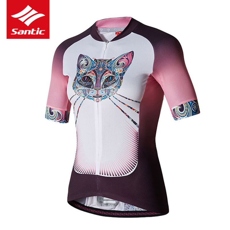 Cycling Shirts & Tops Santic 2021 Summer Jersey Women Short Sleeve Mountain Road Bike Pro Team Bicycle Clothing Ropa Ciclismo L7C02118, As pic
Cycling Shirts & Tops Santic 2021 Summer Jersey Women Short Sleeve Mountain Road Bike Pro Team Bicycle Clothing Ropa Ciclismo L7C02118, As pic