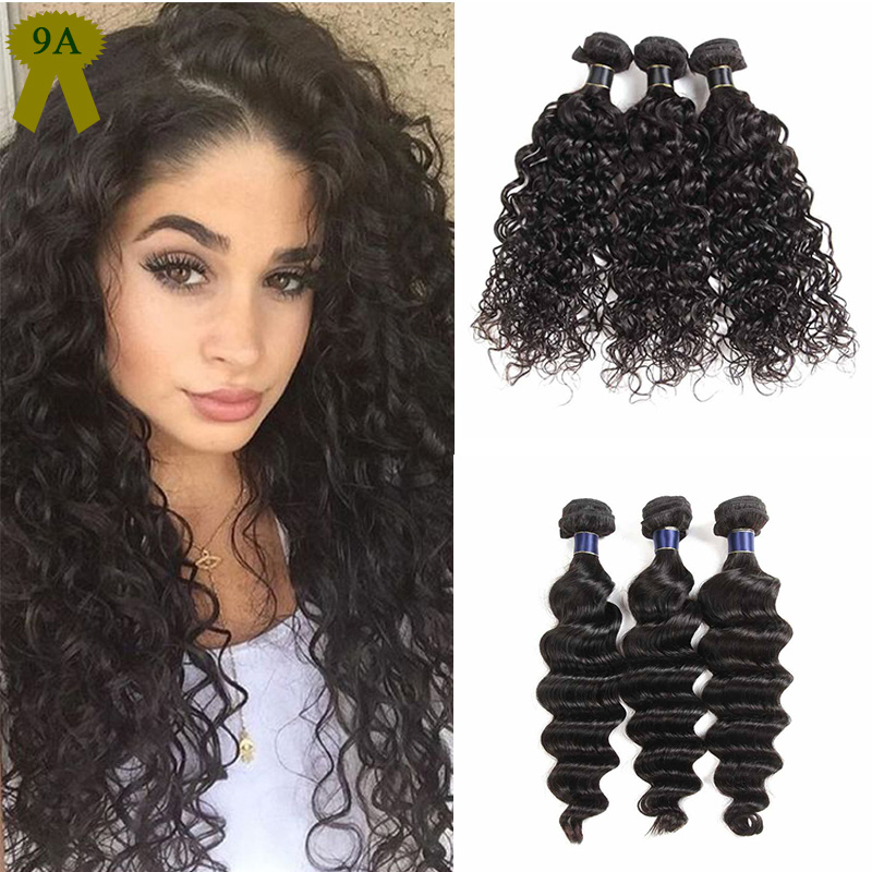 Mink 9a Brazilian Water Wave Remy Human Hair 100% Brazilian Virgin Hair Loose Deep Wave Brazilian Human Hair Weave Bundles Natural Black
Mink 9a Brazilian Water Wave Remy Human Hair 100% Brazilian Virgin Hair Loose Deep Wave Brazilian Human Hair Weave Bundles Natural Black