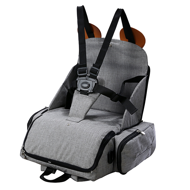 Portable dining chair mommy bag foldable baby travel auxiliary seat child diaper bag newborn care meal feeding safety seat baby, Pattern 2
Portable dining chair mommy bag foldable baby travel auxiliary seat child diaper bag newborn care meal feeding safety seat baby, Pattern 2