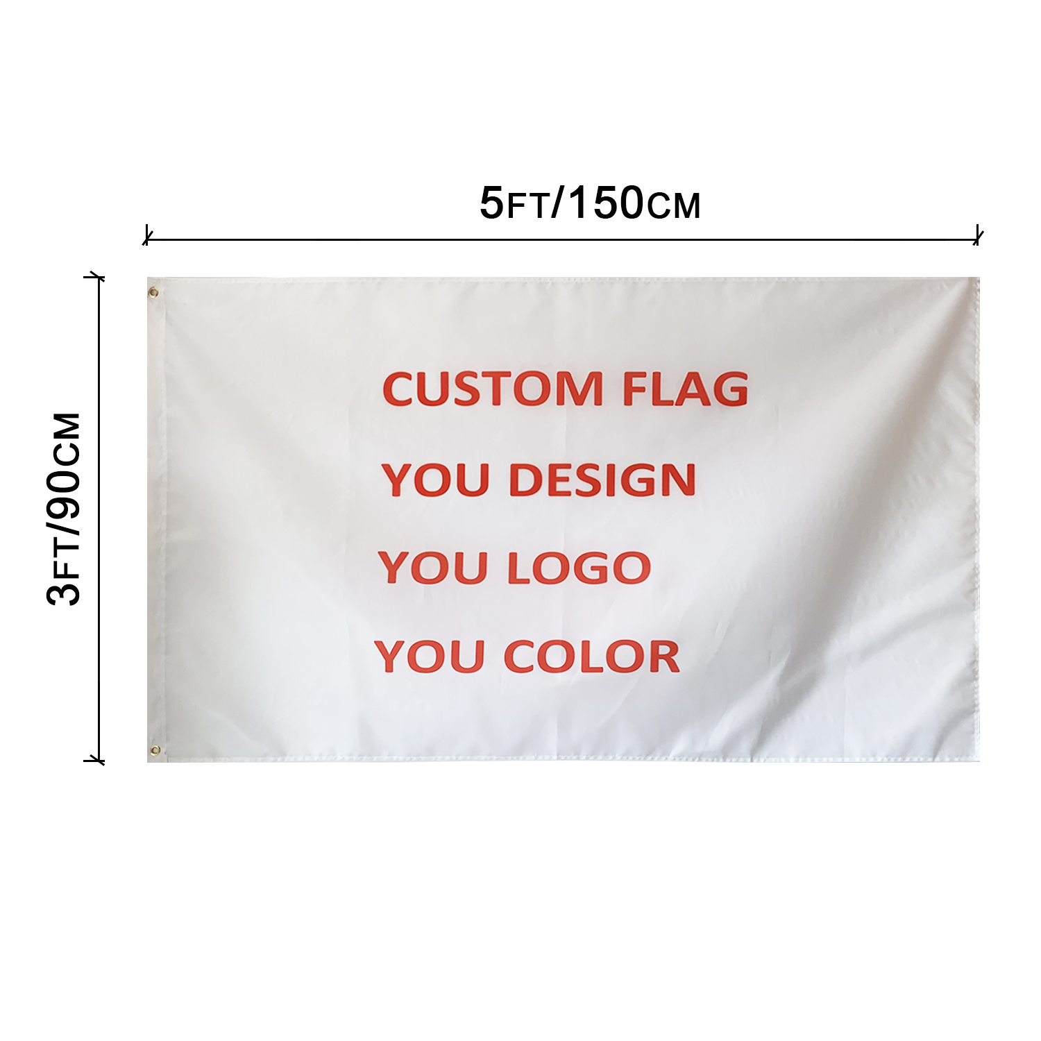 3x5 FT Custom Flag 100D Polyester Brass Grommets High Quality Cheap Free Shipping Custom Logo Design Outdoor Team Sports Advertising Club
3x5 FT Custom Flag 100D Polyester Brass Grommets High Quality Cheap Free Shipping Custom Logo Design Outdoor Team Sports Advertising Club