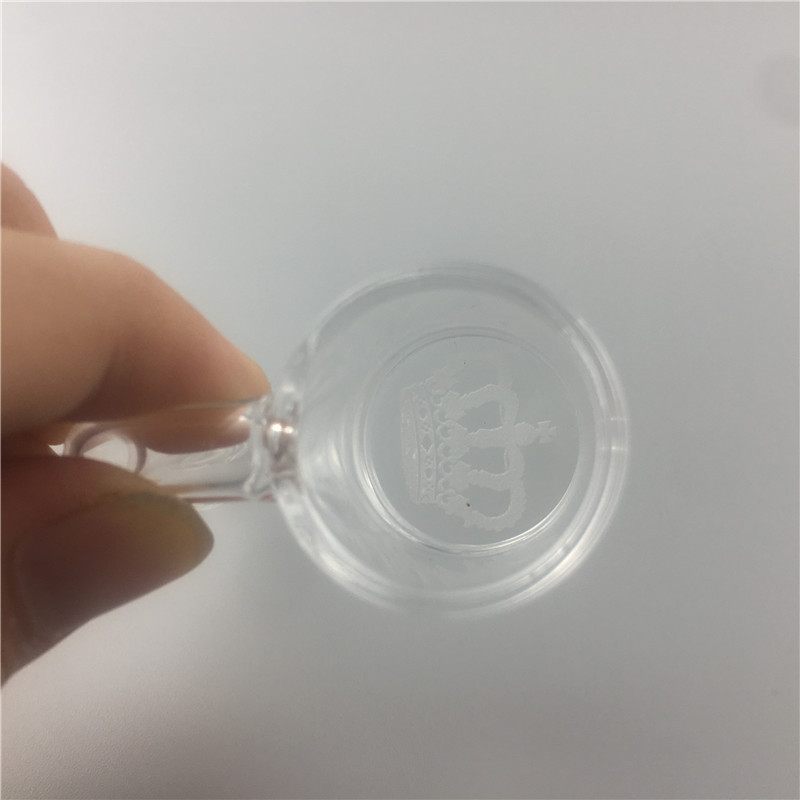 HOT Laser Artistic sandblasted Quartz Banger Beveled Edge Quartz Nail Crown bottom 10mm 14mm 18mm Male Female Degree 45 90 Quartz Nails hh
HOT Laser Artistic sandblasted Quartz Banger Beveled Edge Quartz Nail Crown bottom 10mm 14mm 18mm Male Female Degree 45 90 Quartz Nails hh