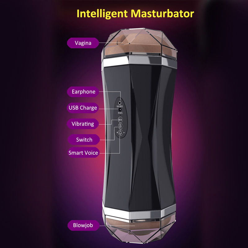 Meselo Two Channel Automatic Masturbator For Man Blowjob Realistic Vagina Sex Machine Male Masturbator Adult Sex Toys For Men Y190124