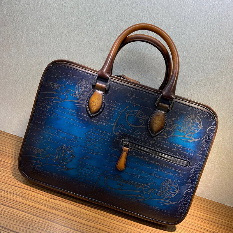 seetoo Manual Love Letter Men's Handbag Briefcase High-quality Business Leather Shoulder Messenger Bag Office Bag, Black
seetoo Manual Love Letter Men's Handbag Briefcase High-quality Business Leather Shoulder Messenger Bag Office Bag, Black