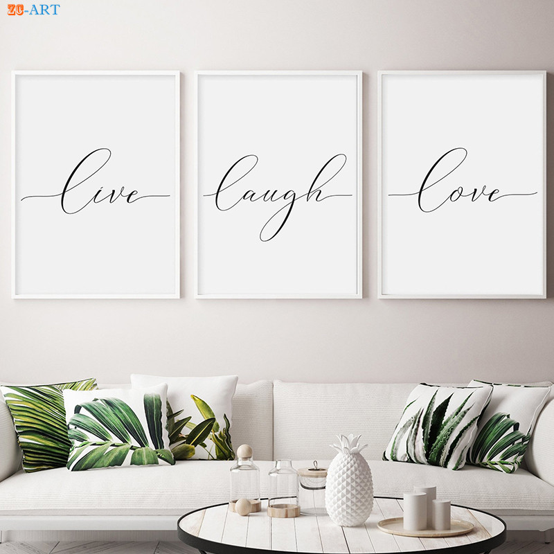 Live Laugh Love Canvas Poster Print Painting Minimalist Wall Art Wall Pictures for Living Room Nordic Decoration Home
Live Laugh Love Canvas Poster Print Painting Minimalist Wall Art Wall Pictures for Living Room Nordic Decoration Home