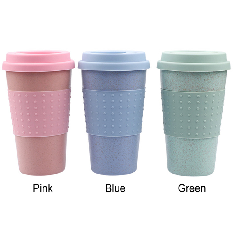 Eco-Friendly Coffee Tea Cup Wheat Straw Travel Water Drink Mug With Silicone Lid Drinking Mugs Children Cup Office Drinkware Gift CY BH2468, 7.8*14cm/3.1*5.5inch
Eco-Friendly Coffee Tea Cup Wheat Straw Travel Water Drink Mug With Silicone Lid Drinking Mugs Children Cup Office Drinkware Gift CY BH2468, 7.8*14cm/3.1*5.5inch