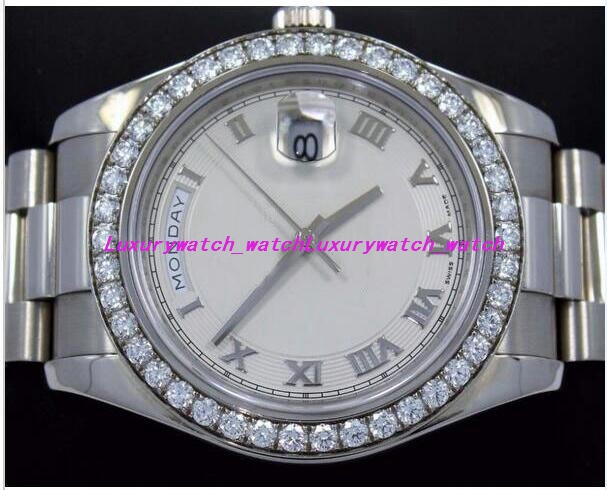 2019 Luxury Watches Stainless Steel Bracelet Sales 218349 18K White Gold Diamond Bezel Automatic Men's Watch, Slivery;brown
2019 Luxury Watches Stainless Steel Bracelet Sales 218349 18K White Gold Diamond Bezel Automatic Men's Watch, Slivery;brown